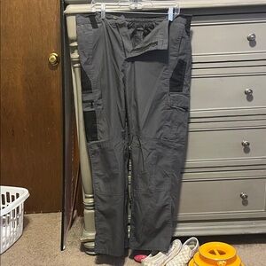 Men's Gray Cargo Pants
